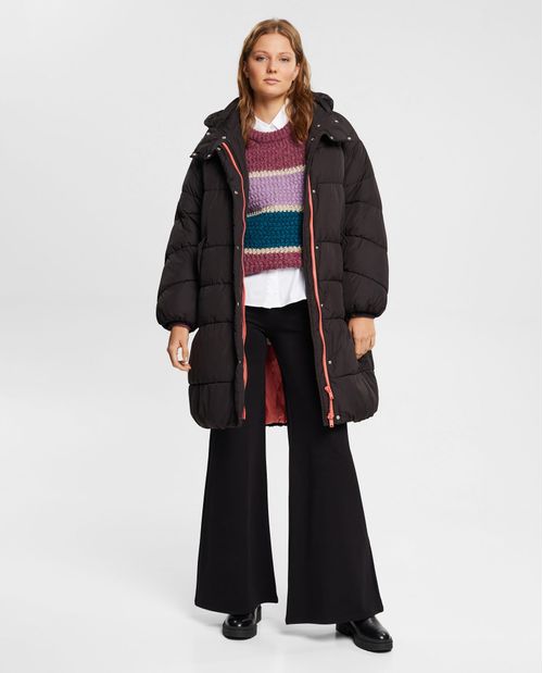 Buzo con bloques de color para mujer