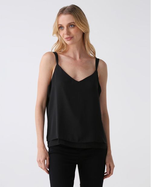 Camisa para mujer blanca fluida esencial