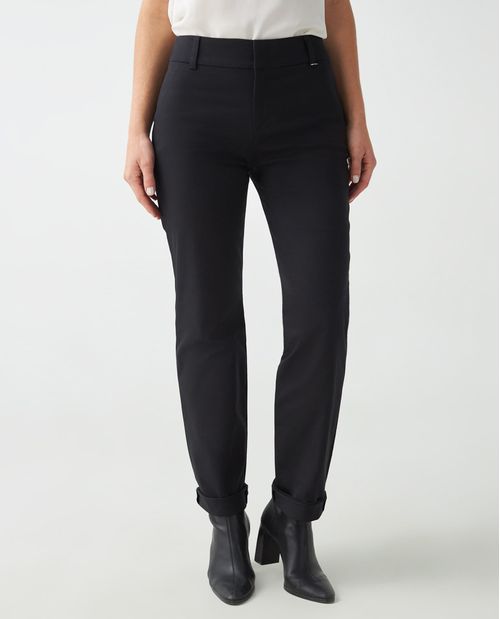Pantalón para mujer estilo chino Recto