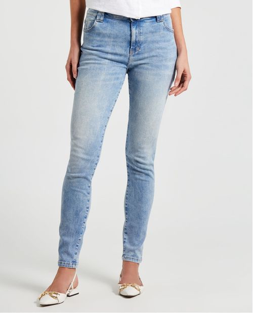 Jean Skinny con pañoleta para mujer