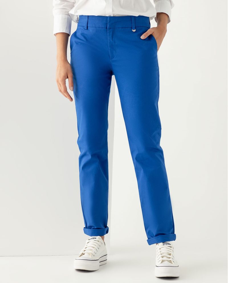 Pantalón Con Botones Negro | JEANS Y PANTALONES | JEANS Y PANTALONES