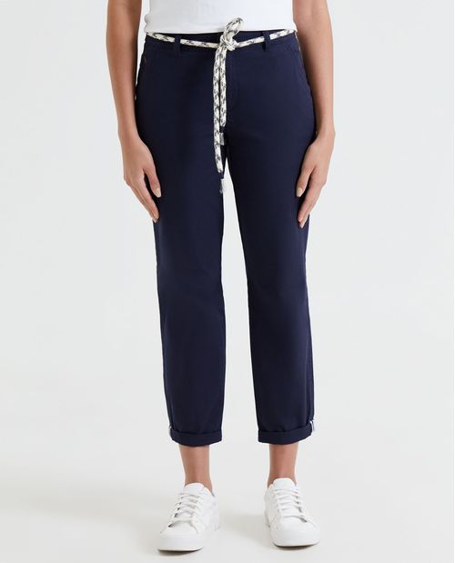 Pantalón con bota recta para mujer