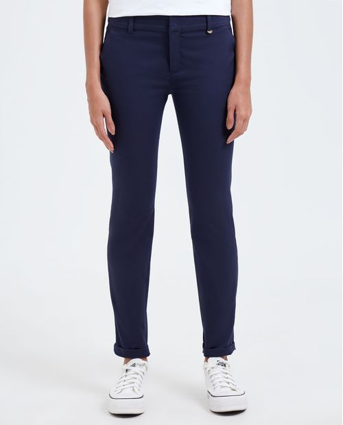 Pantalón para mujer estilo chino Skinnny