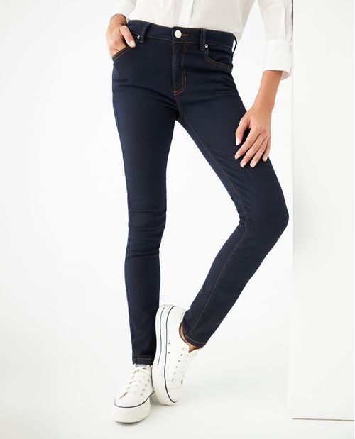 Jean Skinny oscuro para mujer