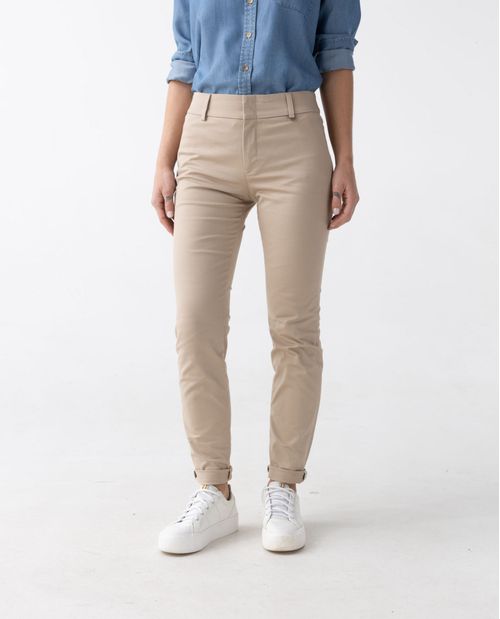 Pantalón para mujer estilo chino Skinnny