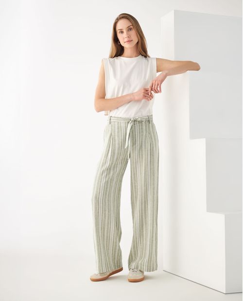 Pantalón tipo cuero para mujer