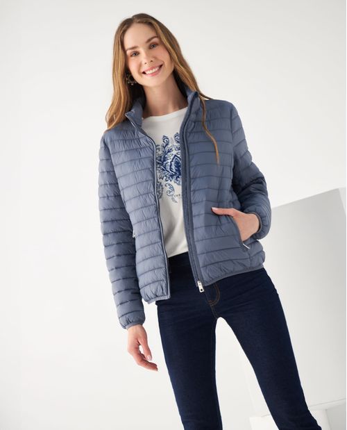 Chaqueta abullonada para mujer