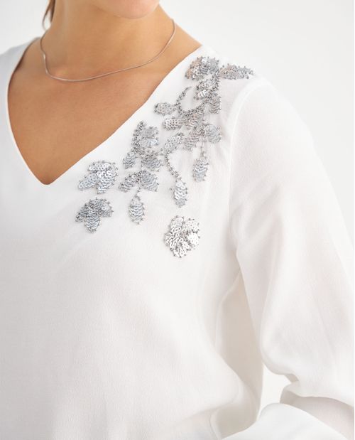 Camisa manga larga para mujer