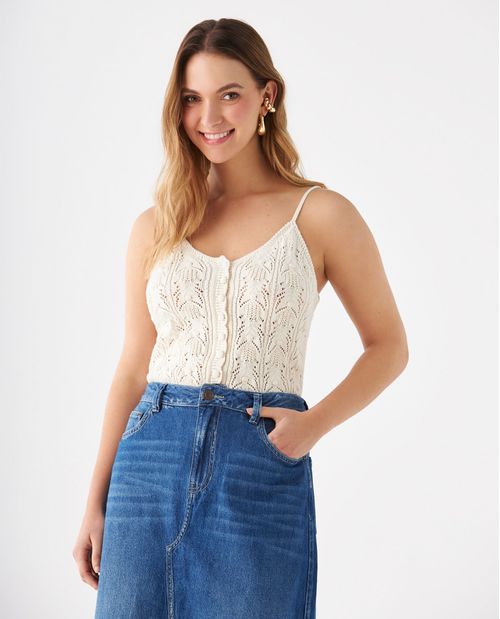 Camisa tejida para mujer