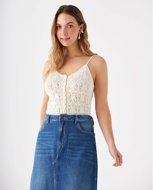 Camisa tejida para mujer