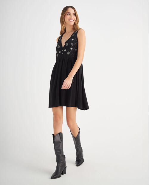 ESPRIT 034ee1d301 Gonna, 002 Black 2, S Donna
