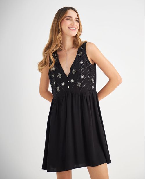 Vestido Noir Lace | Vestidos De Mujer | SPF