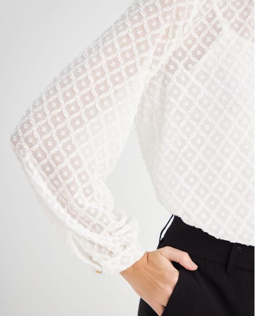 Camisa manga larga para mujer