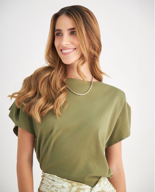 Camiseta manga corta para mujer