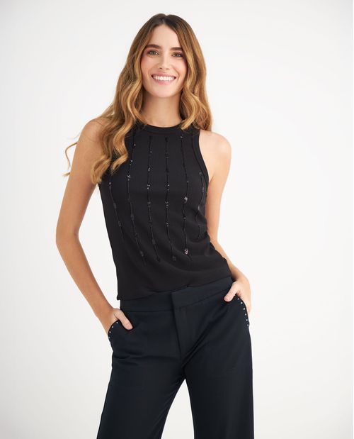 Camiseta tipo esqueleto para mujer