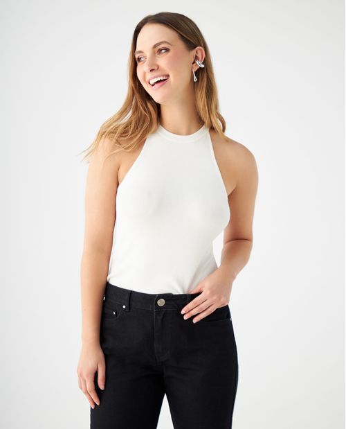 Camiseta tejida para mujer