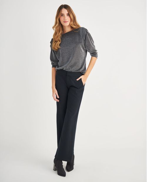 Pantalón de bota recta para mujer