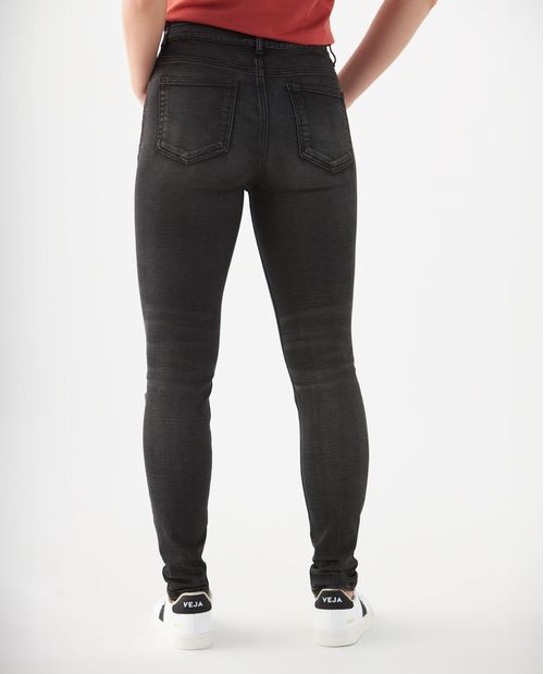 Jean Skinny negro para mujer