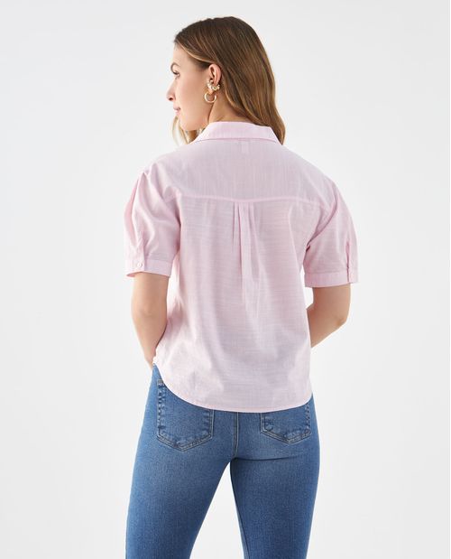 Camisa manga corta para mujer
