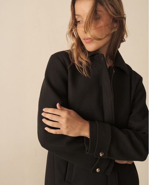 Chaqueta larga para mujer