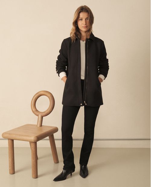 Chaqueta larga para mujer