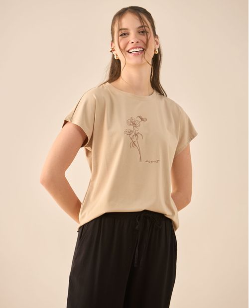 Camiseta manga corta para mujer