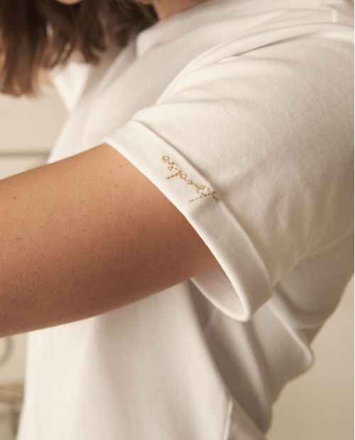 Camiseta básica tradicional para mujer