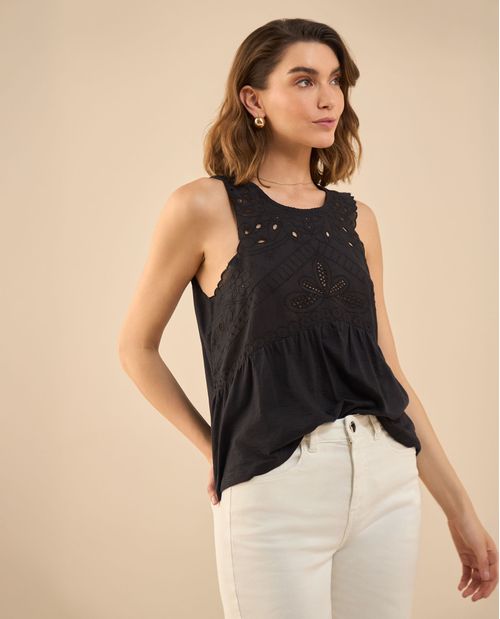 Camisa manga sisa para mujer