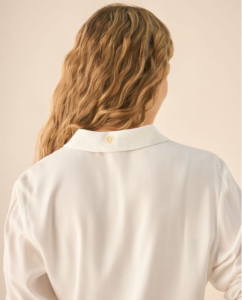 Camisa clásica manga larga para mujer