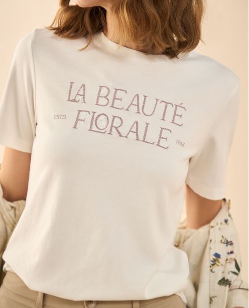 Camiseta manga corta para mujer