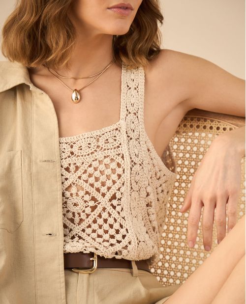 Camisa tejida