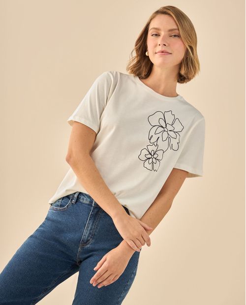 Camiseta con Diseño Minimalista