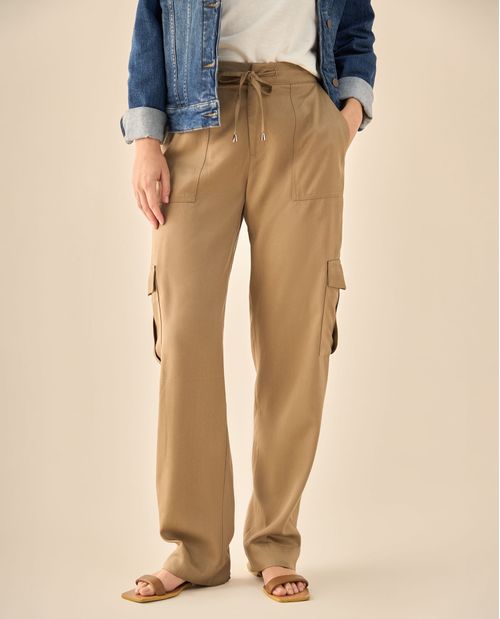 Pantalón Cargo con Bolsillos Funcionales