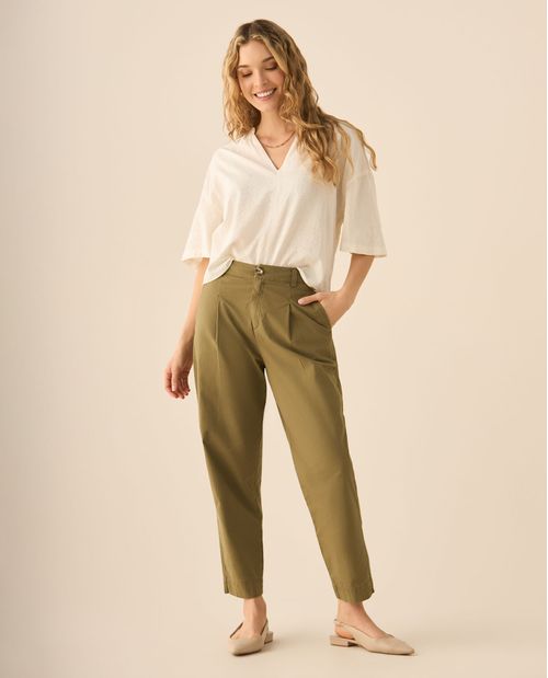 Pantalón bota recta para mujer