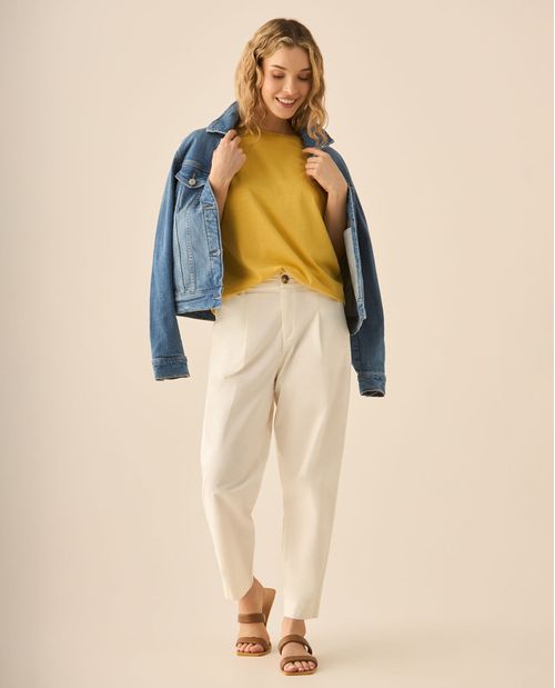 Pantalón bota recta para mujer