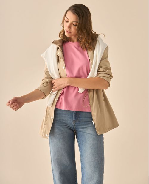 Camiseta tradicional manga corta para mujer