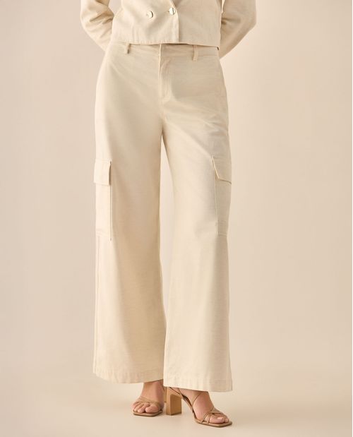 Pantalón tipo cargo para mujer