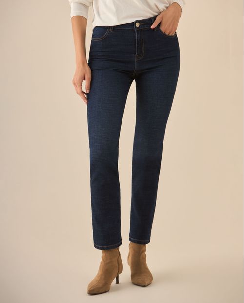 Jean Skinny tono oscuro para mujer