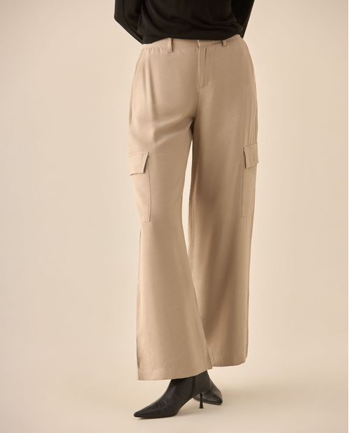 Pantalón clásico bota recta para mujer