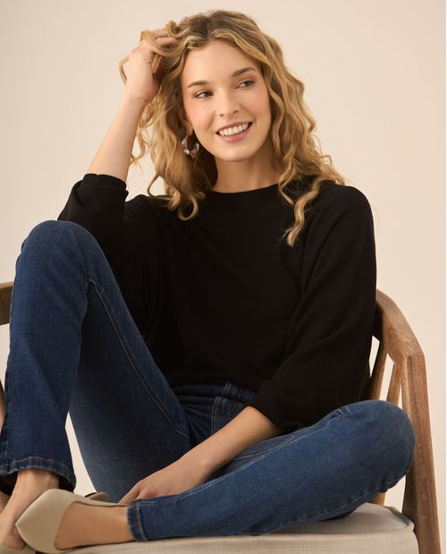 Suéter tejido para mujer