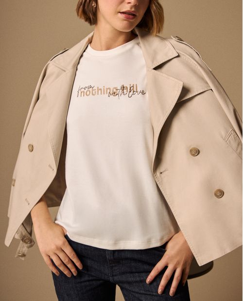 Camiseta con Bordado LONDON