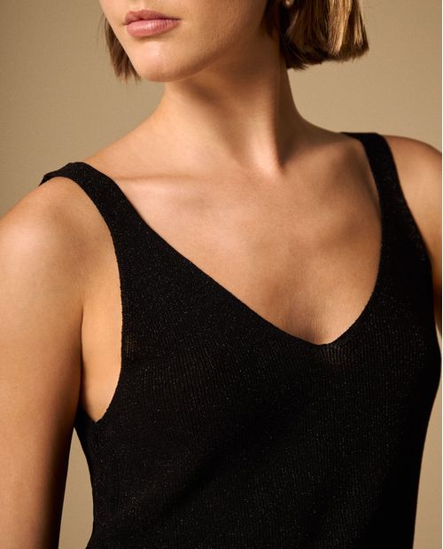 Camiseta Tejida con Lurex