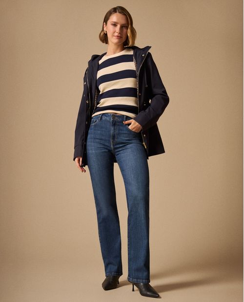 Jean Straight Azul Rivera Medio