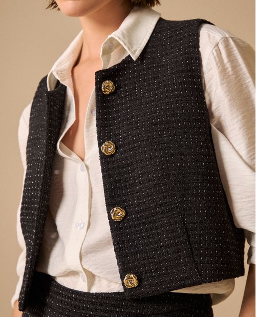 Camisa Negra con Forro Premium