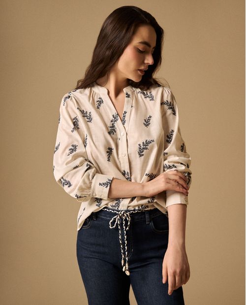 Camisa con Estampado