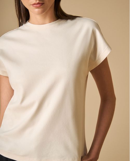 Camiseta manga corta oversize para mujer